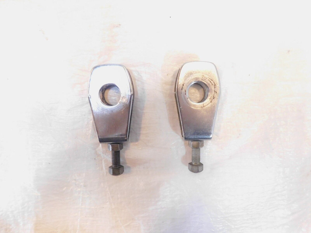 1986-2019 Suzuki Savage 650 LS650 Boulevard S40 Rear Drive Belt Axle Adjusters - C3 Cycle