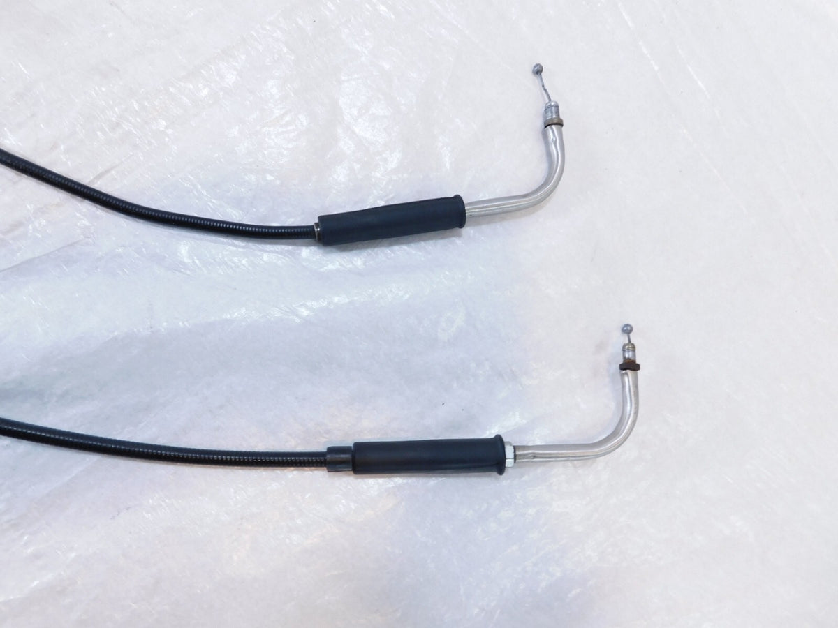 1999-2009 Harley Davidson Softail FXSTBI Night Train Throttle & Idle Cable Set - C3 Cycle