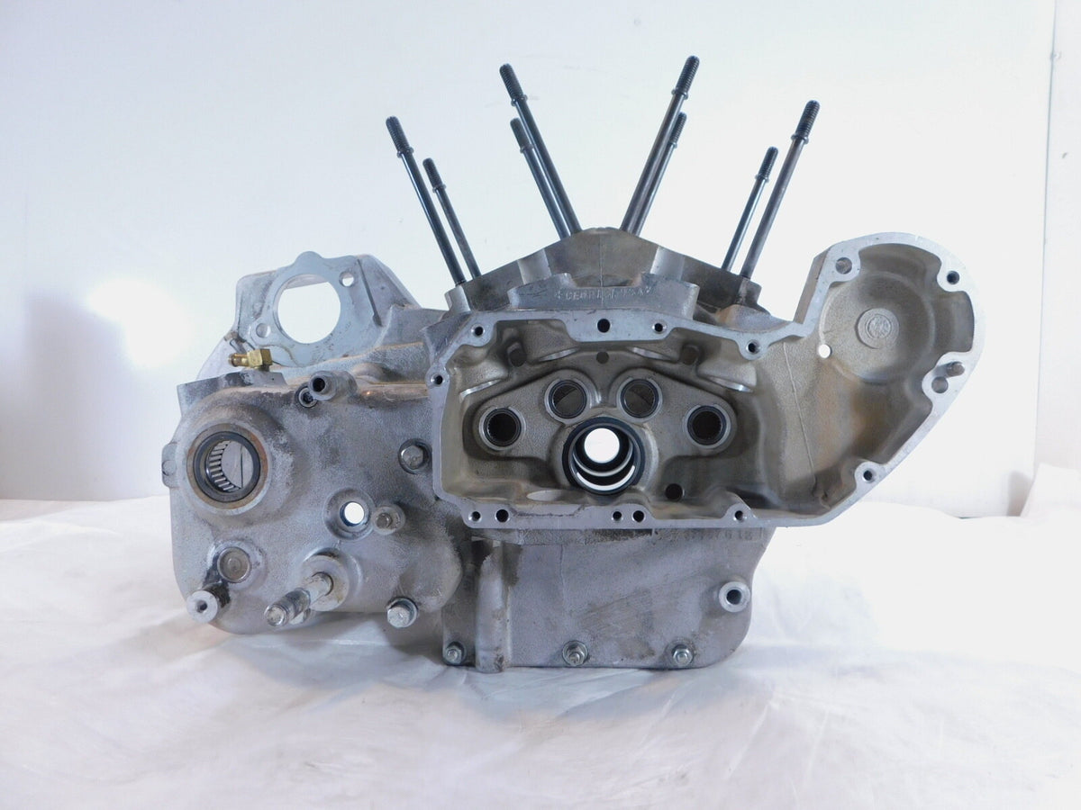 Harley Davidson Sportster 883 & 1200 Silver Crankcase Cases Engine Block - C3 Cycle