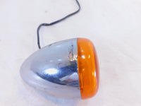 Harley Davidson Sportster Softail Dyna V-Rod Chrome Front Turn Signal Indicator - C3 Cycle