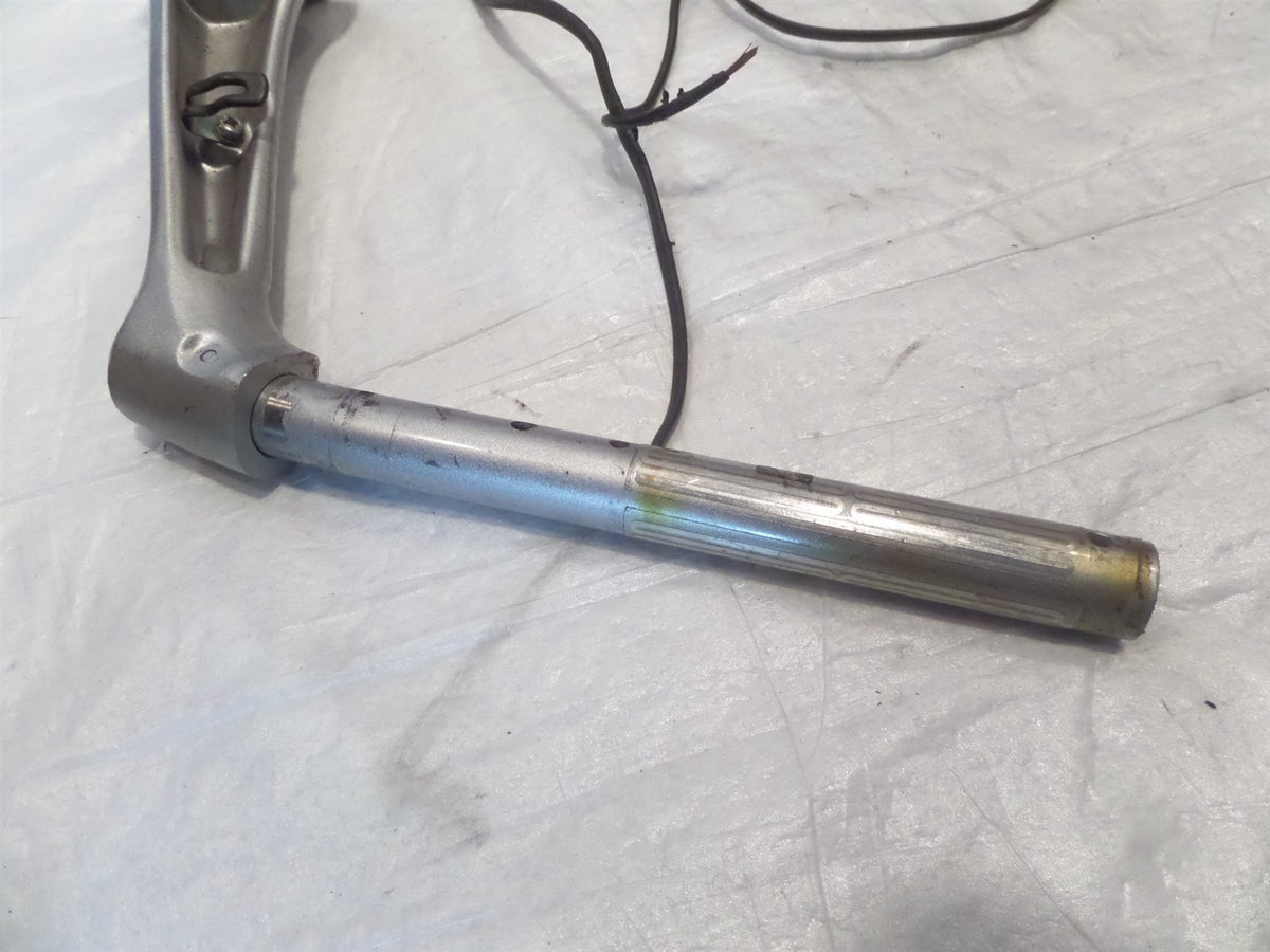 2003-2013 Honda ST1300 ST 1300 Left Silver Heated Handlebar Bar & Bracket Mount - C3 Cycle