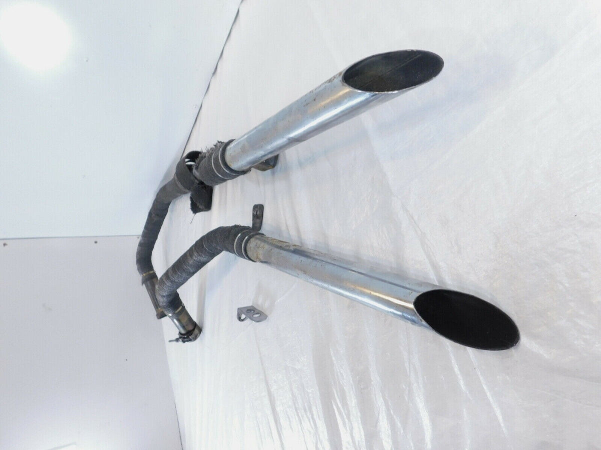 1982-1985 Harley Davidson Sportster XLH Ironhead 1000 Exhaust Drag Pipe System - C3 Cycle