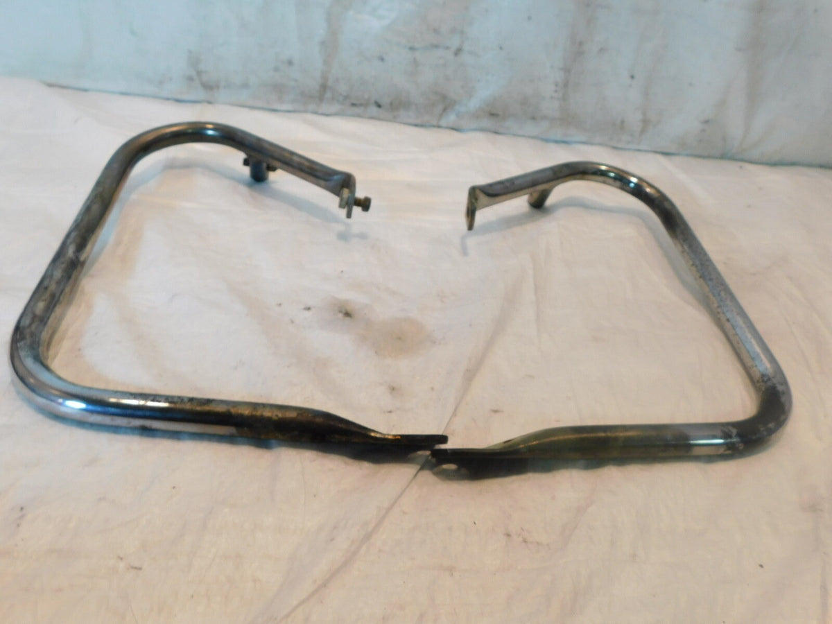 Harley Davidson Touring FLHR Road King Left & Right Saddlebag Crash Guards - C3 Cycle
