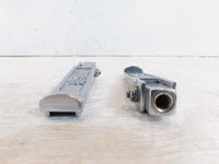 Harley Davidson Logo Touring Electra Glide & Road King Highway Footrest Footpegs - C3 Cycle