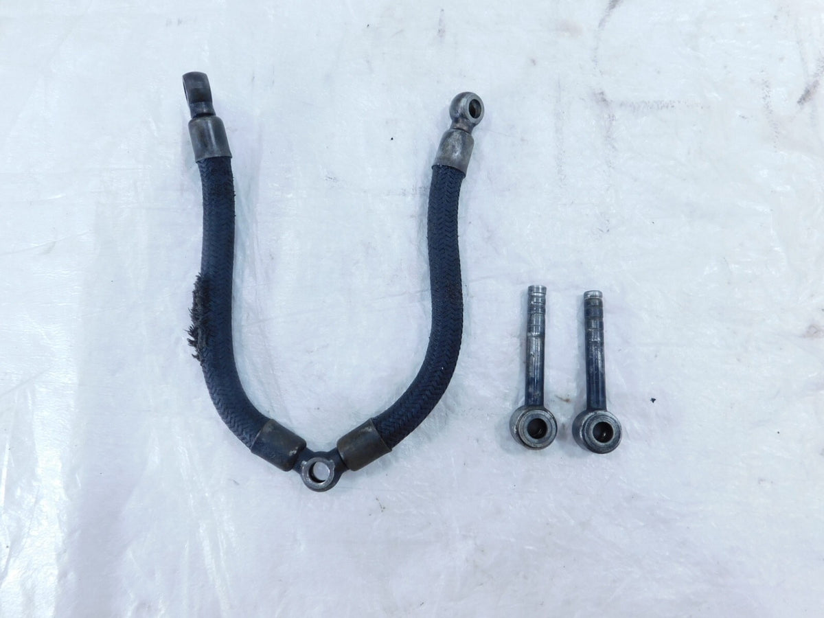 1976 76 Moto Guzzi Convert I V1000 Engine Motor Air Filter Oil Hose Pipe Lines - C3 Cycle