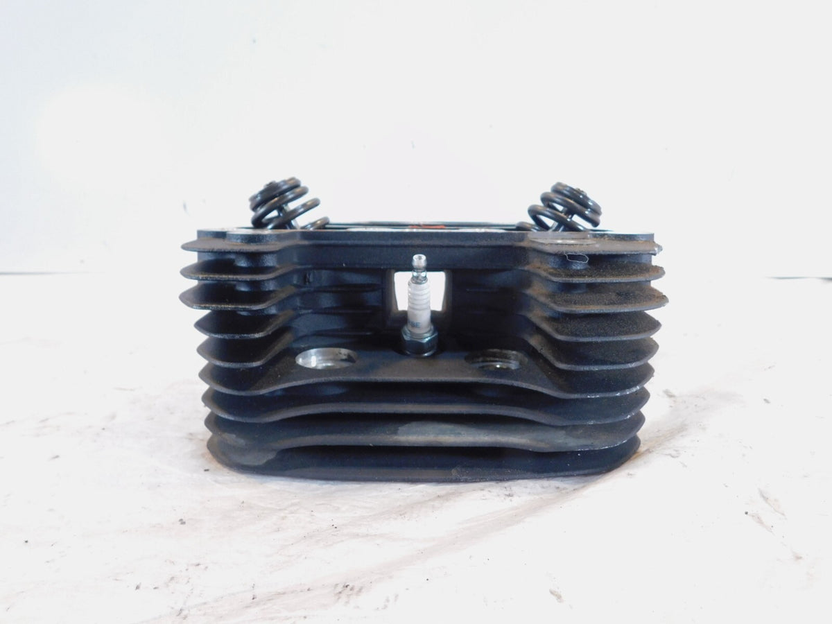 09-10 Buell XB XB12 Firebolt Lighting Ulysses Black Rear Cylinder Head w/ Valves - C3 Cycle