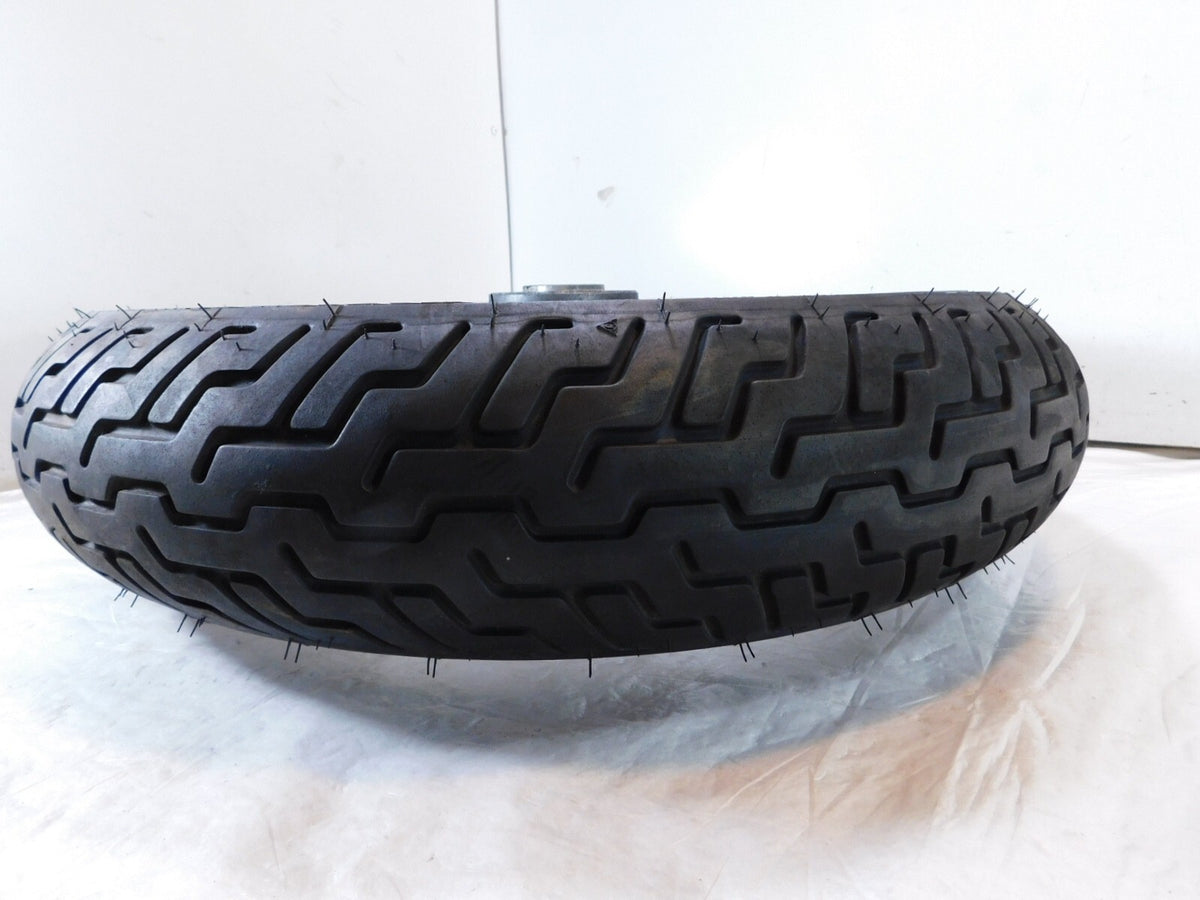 Harley Davidson Softail Heritage Classic Spoked Front Wheel Rim w/ Tire -Bent - C3 Cycle