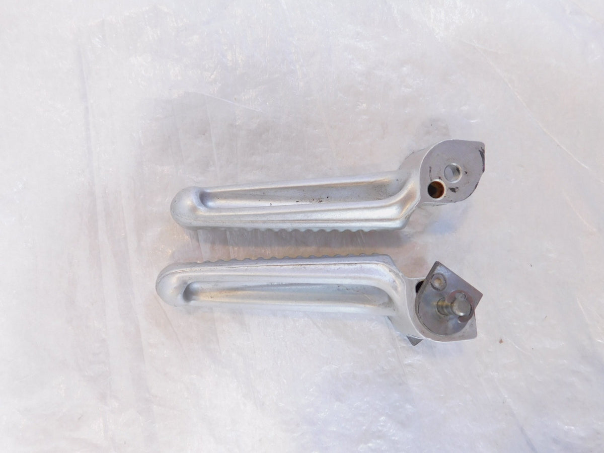 Ducati Superbike 749 749S & 999 999S Silver Rear Left/Right Footrest Foot Pegs - C3 Cycle