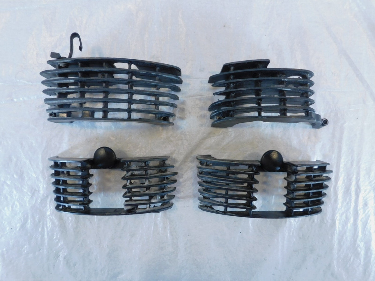Honda VT1100 C2 C3 Shadow Sabre Aero 1100 Front & Rear Cylinder Head Cover Fins - C3 Cycle