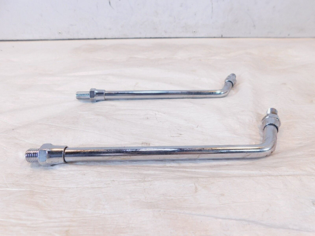 1992-1995 Suzuki Intruder 800 VS800 Chrome Front Left & Right Side Mirror Stems - C3 Cycle