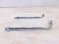 1992-1995 Suzuki Intruder 800 VS800 Chrome Front Left & Right Side Mirror Stems - C3 Cycle