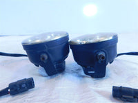1996 & 1997 BMW R850 R850R Front Left/Right Auxiliary Fog Light Lamps & Brackets - C3 Cycle