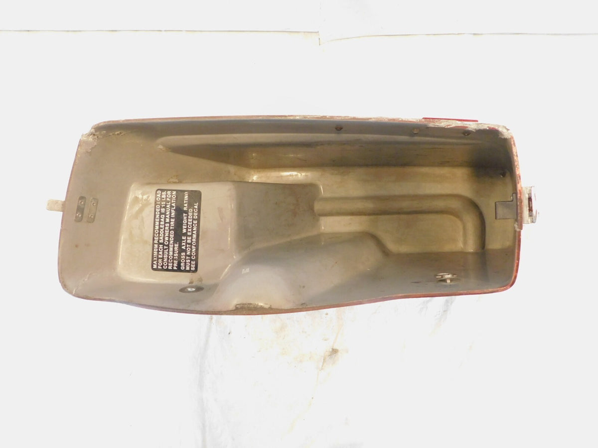 Harley Davidson EVO Electra Glide Red Right Saddlebag Luggage Bag - C3 Cycle