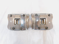 Harley Davidson Sportster 883 & 1200 Chrome Cylinder Head Cover Rocker Boxes - C3 Cycle