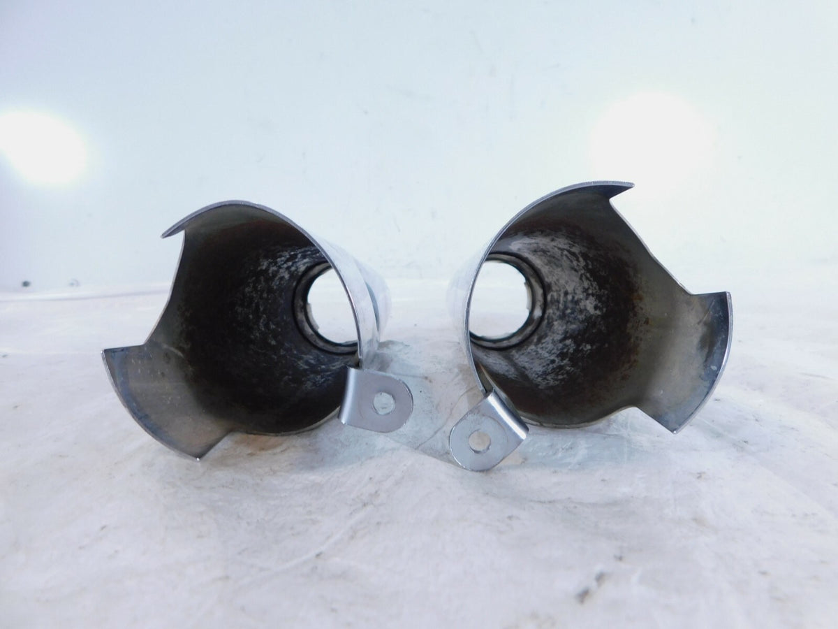 Kawasaki Vulcan VN1500 1500 Classic 800 Upper Front Fork Steering Stem Covers - C3 Cycle