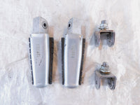 1985-95 Yamaha V-Max VMX 1200 VMX1200 Rear Left/Right Mount Brackets & Footpegs - C3 Cycle