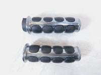 Harley Davidson Dyna Sportster Softail Black Left & Right Handlebar Hand Grips - C3 Cycle