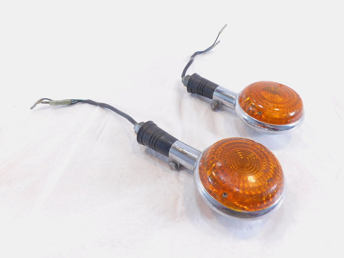 Yamaha VMax 1200 Virago 750 VStar 250 Front Turn Signal Flasher Indicator Lights - C3 Cycle