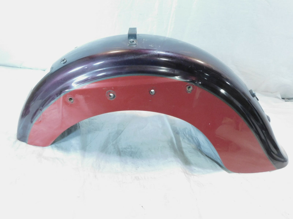 2004 04 Kawasaki Vulcan 1500 VN1500 Nomad Fi Red Rear Wheel Fender Mudguard - C3 Cycle