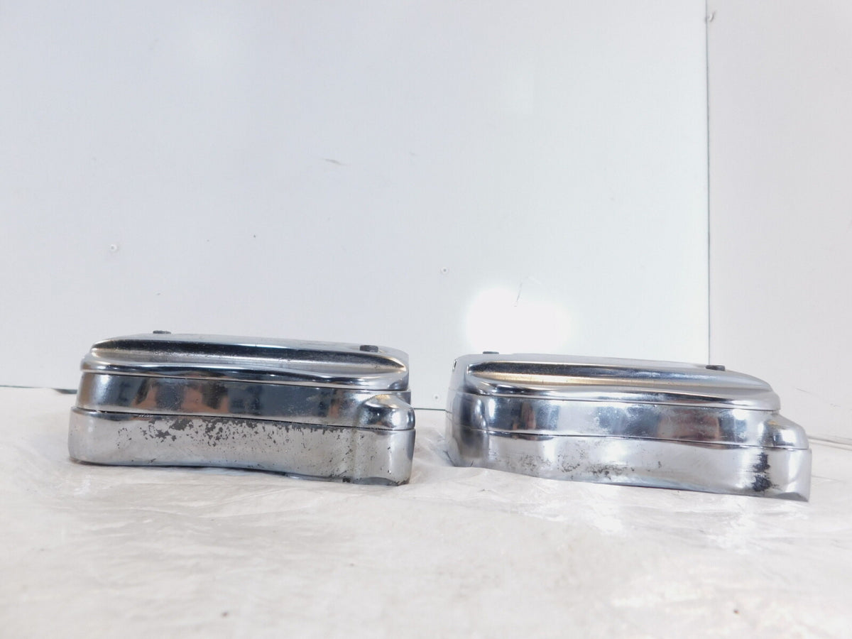 Harley Davidson Sportster 883 1100 1200 Chrome Cylinder Head Cover Rocker Boxes - C3 Cycle