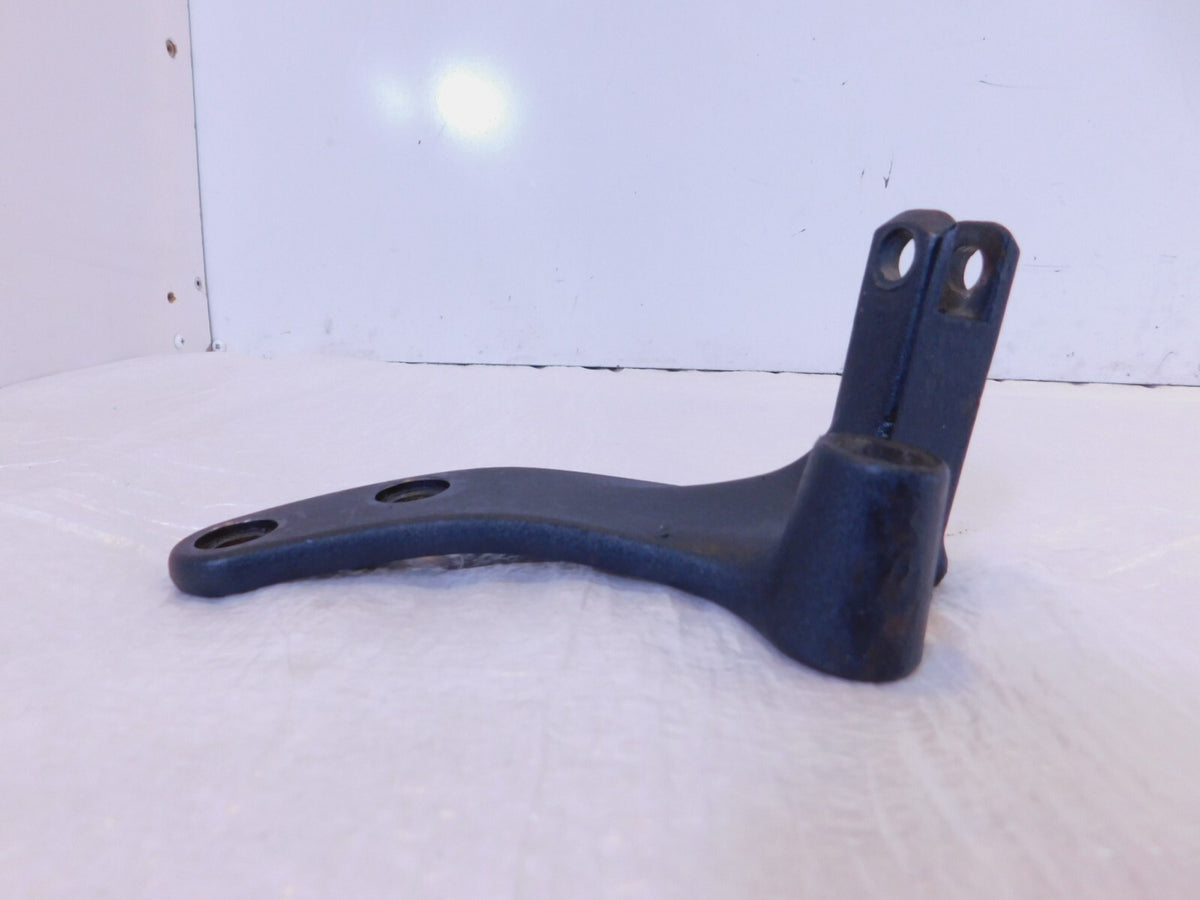 Harley Davidson Dyna Wide Glide Black Left Forward Controls Mount Bracket -Bent - C3 Cycle
