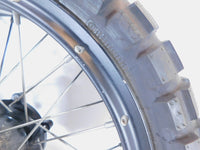 2016-2017 Aprilia Caponord 1200 Rally Black Laced Front Wheel Rim & Tire 19"x3" - C3 Cycle