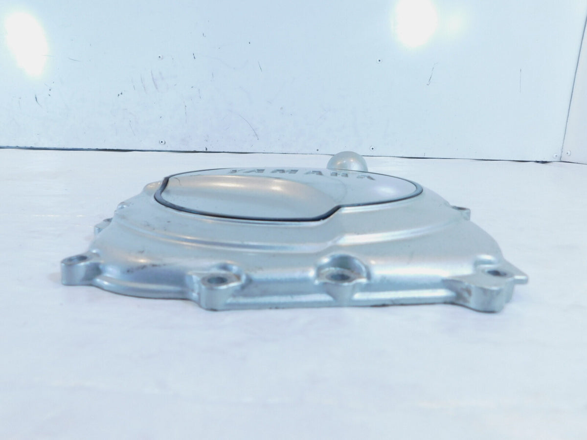 1989-1995 Yamaha FZR1000 Silver Right Engine Motor Side Clutch Crankcase Cover - C3 Cycle