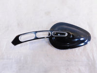 Harley Davidson FXR & Softail & Dyna & Sportster Left Black Rear View Mirror - C3 Cycle