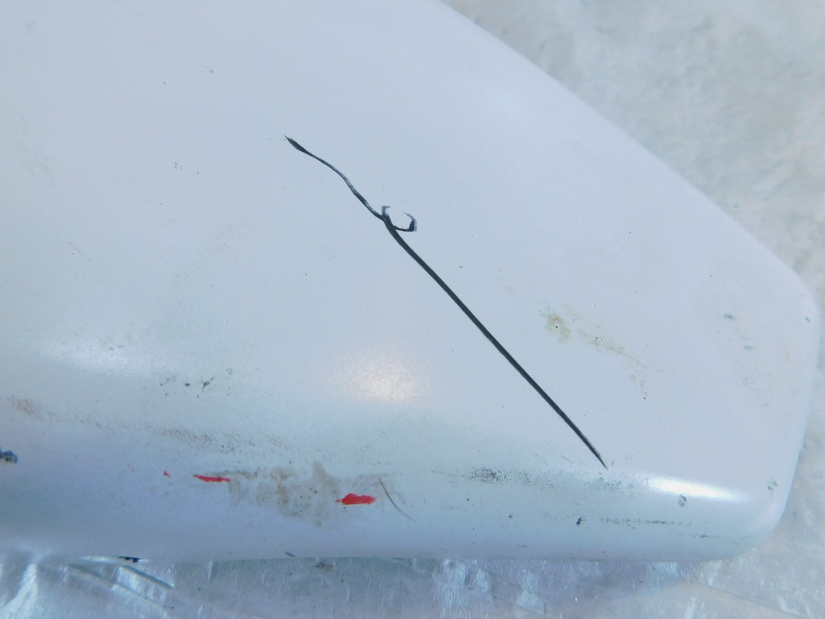 Harley Davidson Sportster 883 & 1200 White Oil Tank & Right Frame Side Cover - C3 Cycle