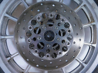 1996-1999 Harley Sportster 883 & 1200 Silver Dual Disc Front Wheel Rim & Rotors - C3 Cycle