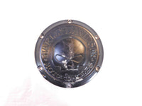 Harley Sportster 883 1200 Black Motor Willie G Clutch Inspection Derby Cover - C3 Cycle