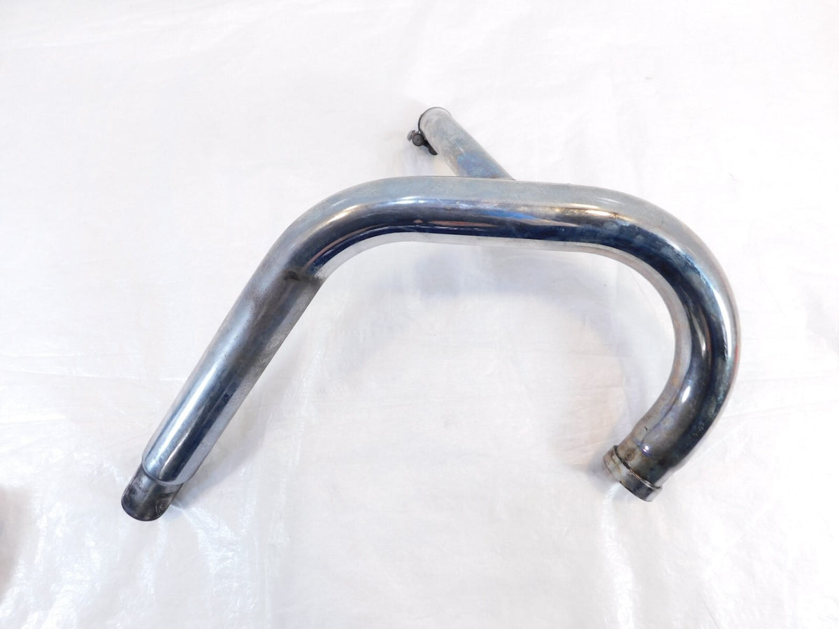 2003-2004 Moto Guzzi California 1100 Aluminum Titanium Left Exhaust Header Pipe - C3 Cycle