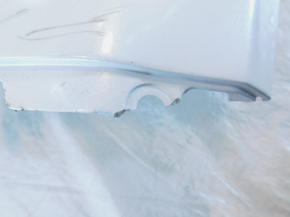 2006 Honda Interceptor VFR800 VFR800A ABS White Front Left Side Fairing -Cracked - C3 Cycle
