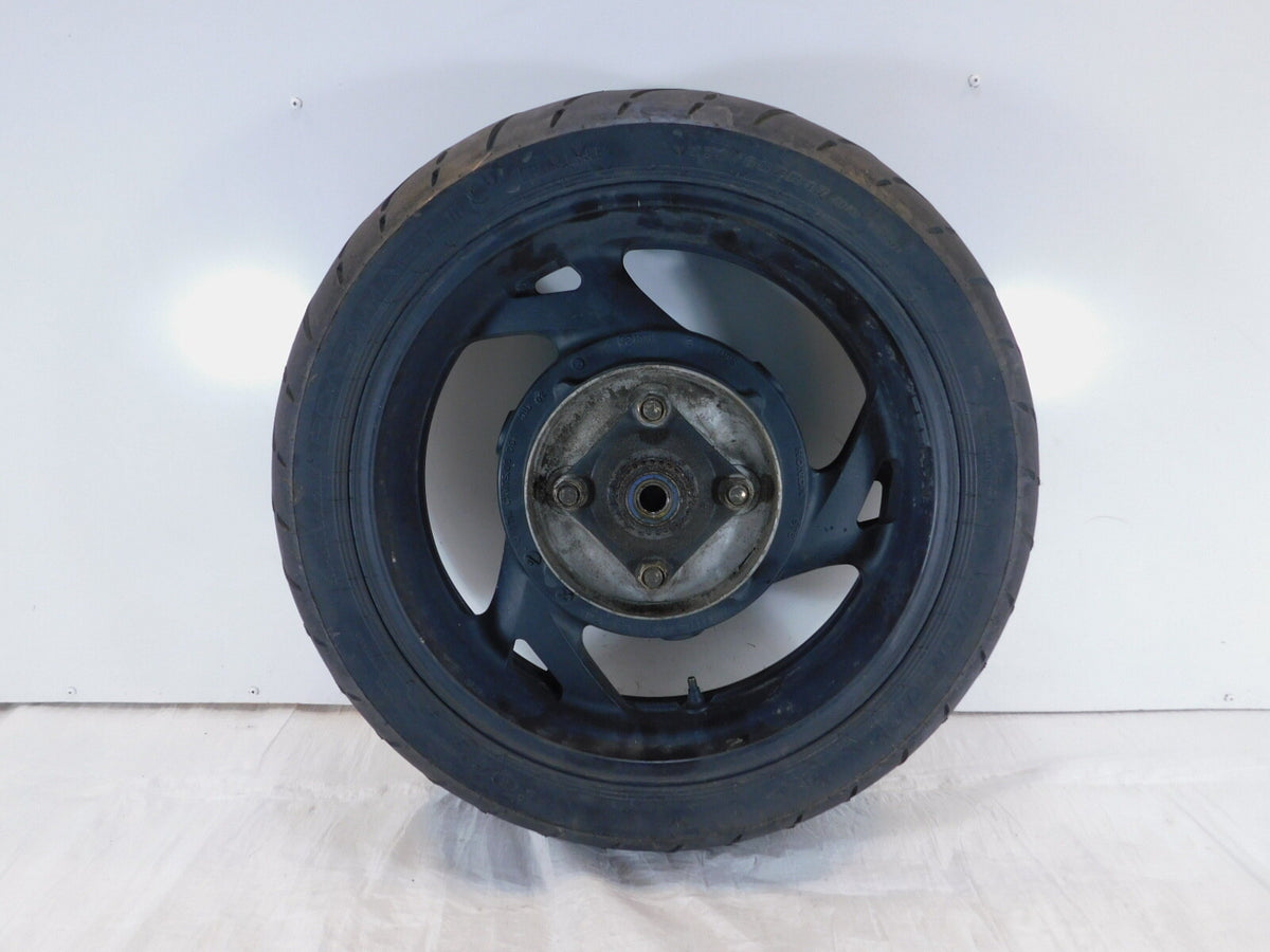 2003 Honda ST1300 ST1300A ST1300AC Black Cast Rear Wheel Rim & Tire - C3 Cycle