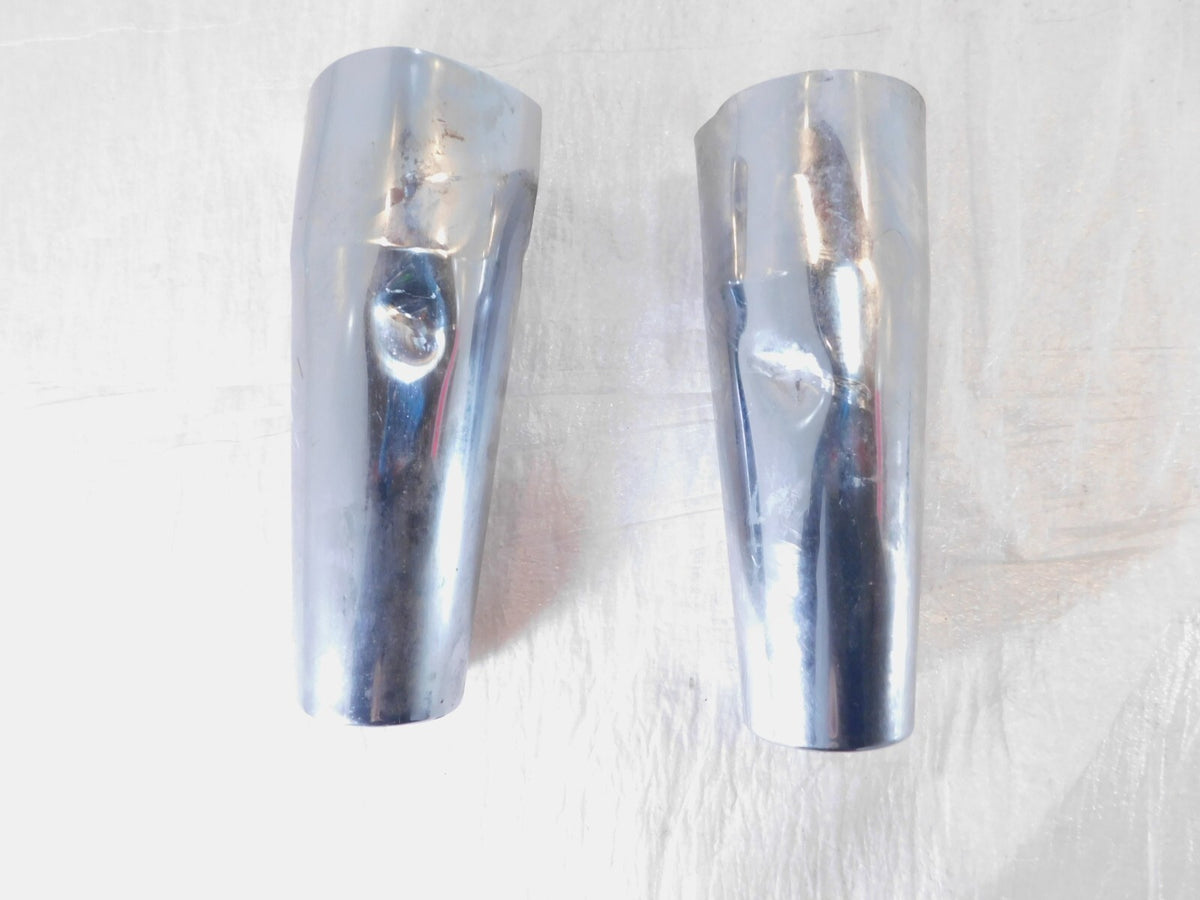1999-2009 Yamaha Royal Star Venture XVZ13 Dual Upper Front Fork Cover Tin Tubes - C3 Cycle