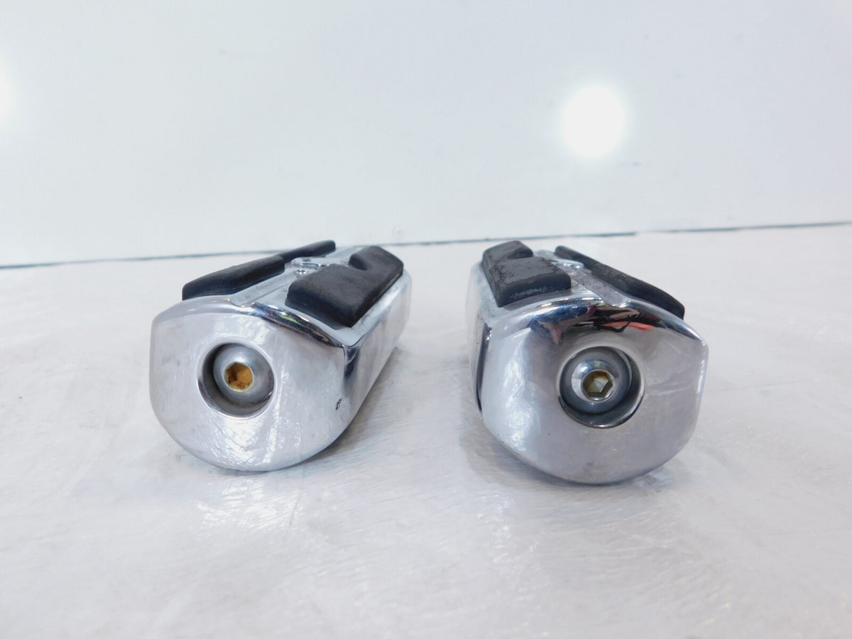 Harley Touring FXR Dyna Sportster & Softail Willie G. Skull Footpegs Footrests - C3 Cycle