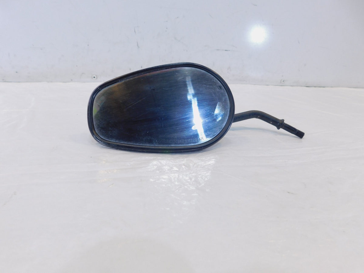 Harley Davidson FXR & Softail & Dyna & Sportster Black Left Rear View Mirror - C3 Cycle