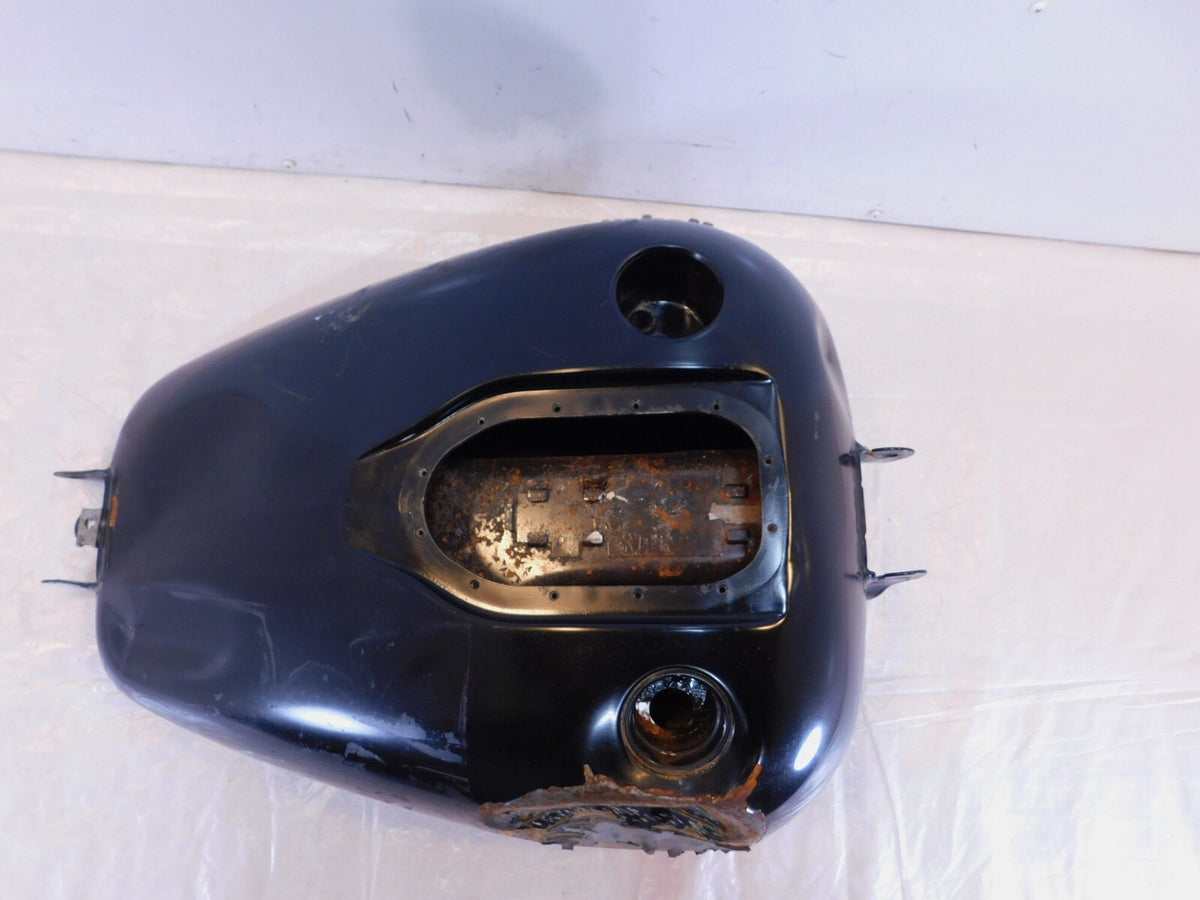 10-17 Harley Davidson Dyna Wide Glide & Street Bob Black Fuel Gas Tank - DENTED - C3 Cycle