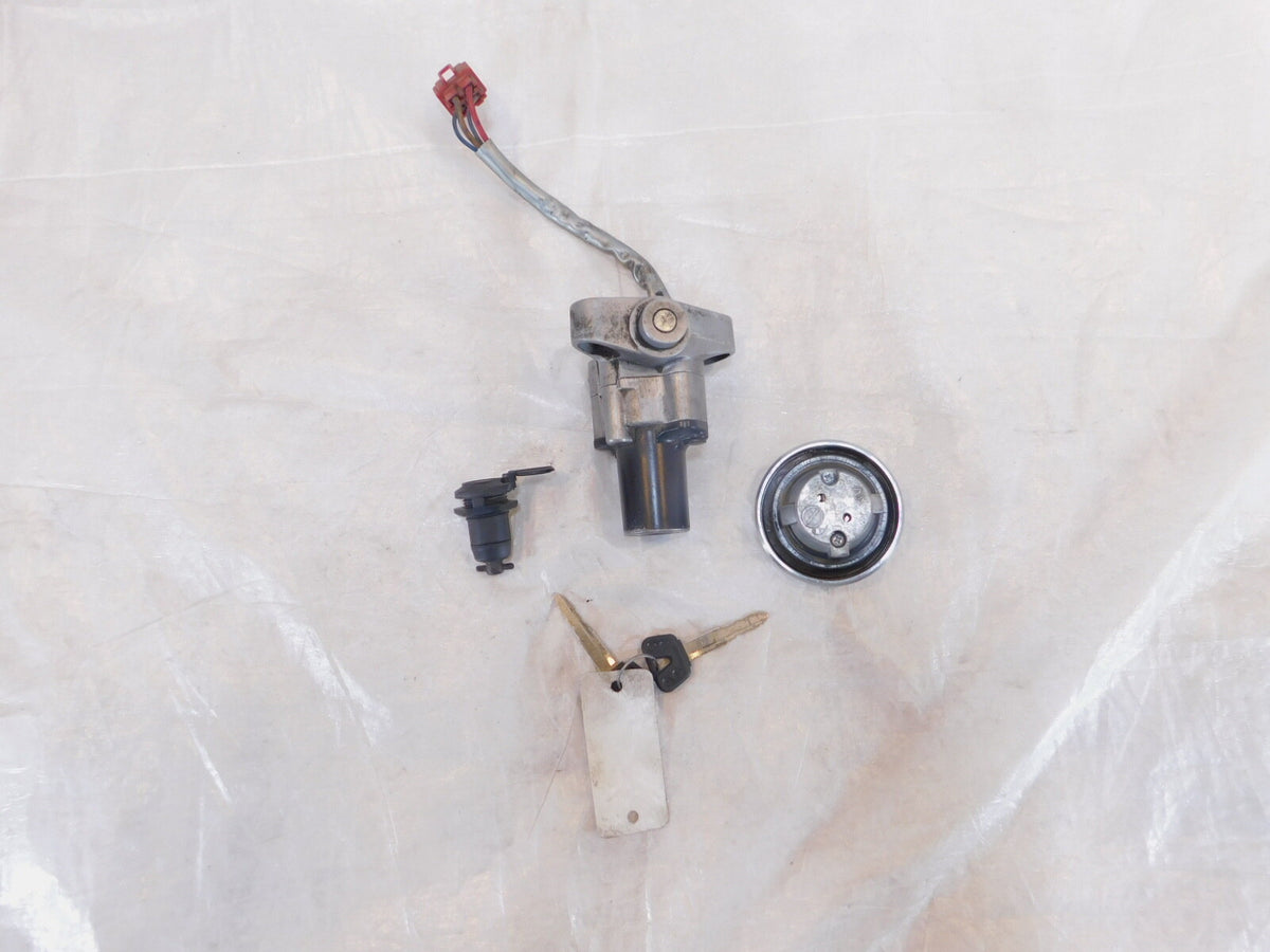 Yamaha V-Star 650 & 1100 Ignition Switch & Fuel Tank & Storage Lock Set w/ Key - C3 Cycle