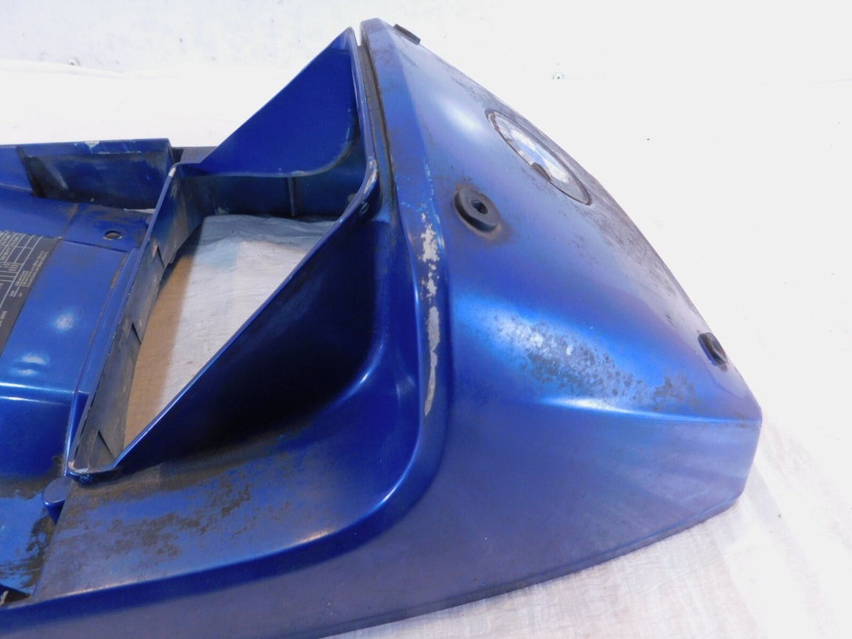 1984-1985 BMW K100 K100RT K100RS Alaska Blue Rear Wheel Seat Upper Tail Section - C3 Cycle