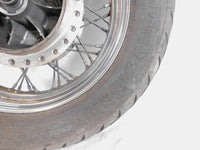 Kawasaki Vulcan 800 1500 Classic Fi Drifter Rear Spoked Wheel Rim & Tire -Bent