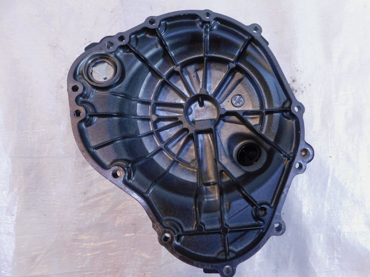 2007-2008 Kawasaki Ninja ZX6R ZX600 ZX600P Black Right Engine Motor Clutch Cover - C3 Cycle
