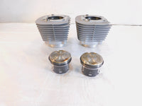 Harley Davidson Sportster 883 Custom & Low Silver Cylinders Barrels w/ Pistons - C3 Cycle