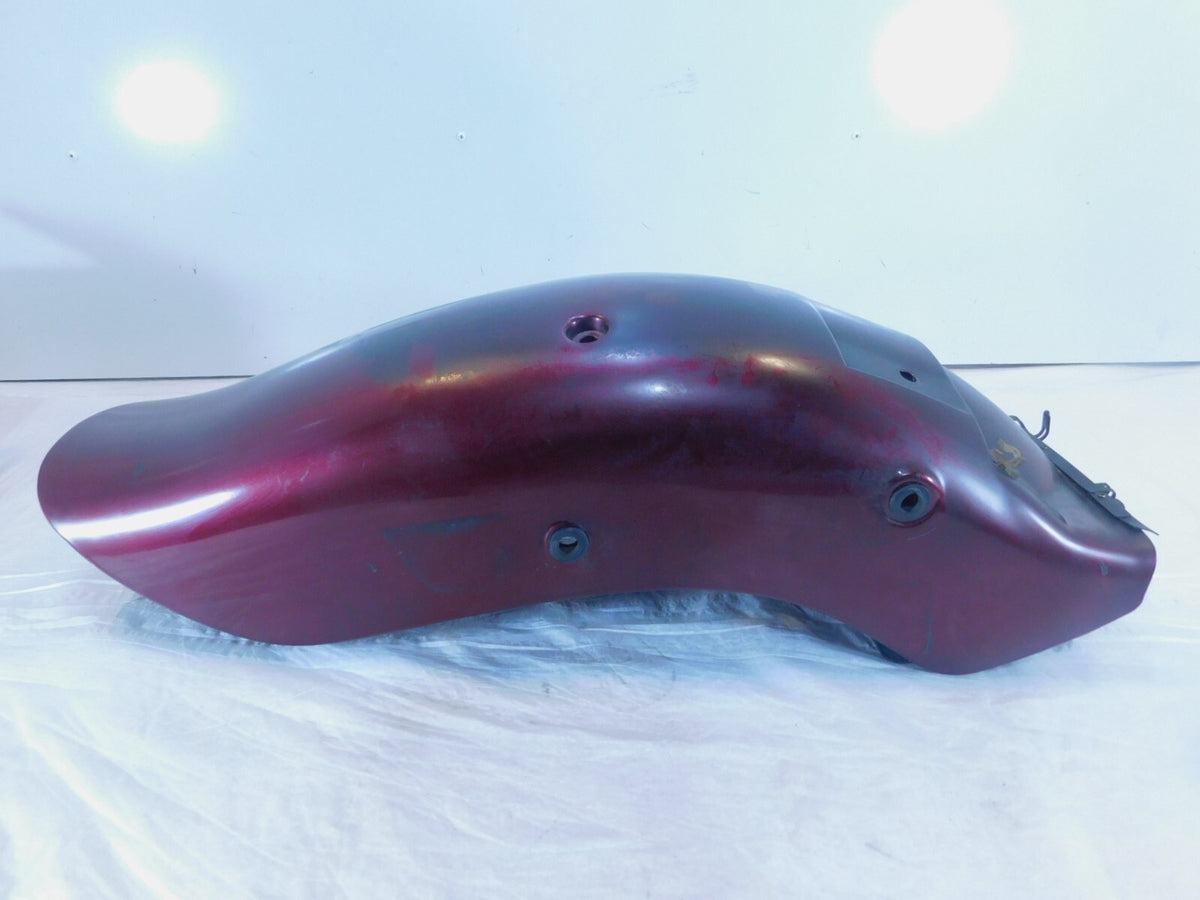 2004 04 Honda Shadow VT600CD Deluxe Burgundy Rear Wheel Cover Mud Guard Fender - C3 Cycle