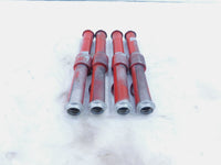 Harley Davidson Red EVO FXR Electra Glide Dyna & Softail Valve Pushrod Covers - C3 Cycle