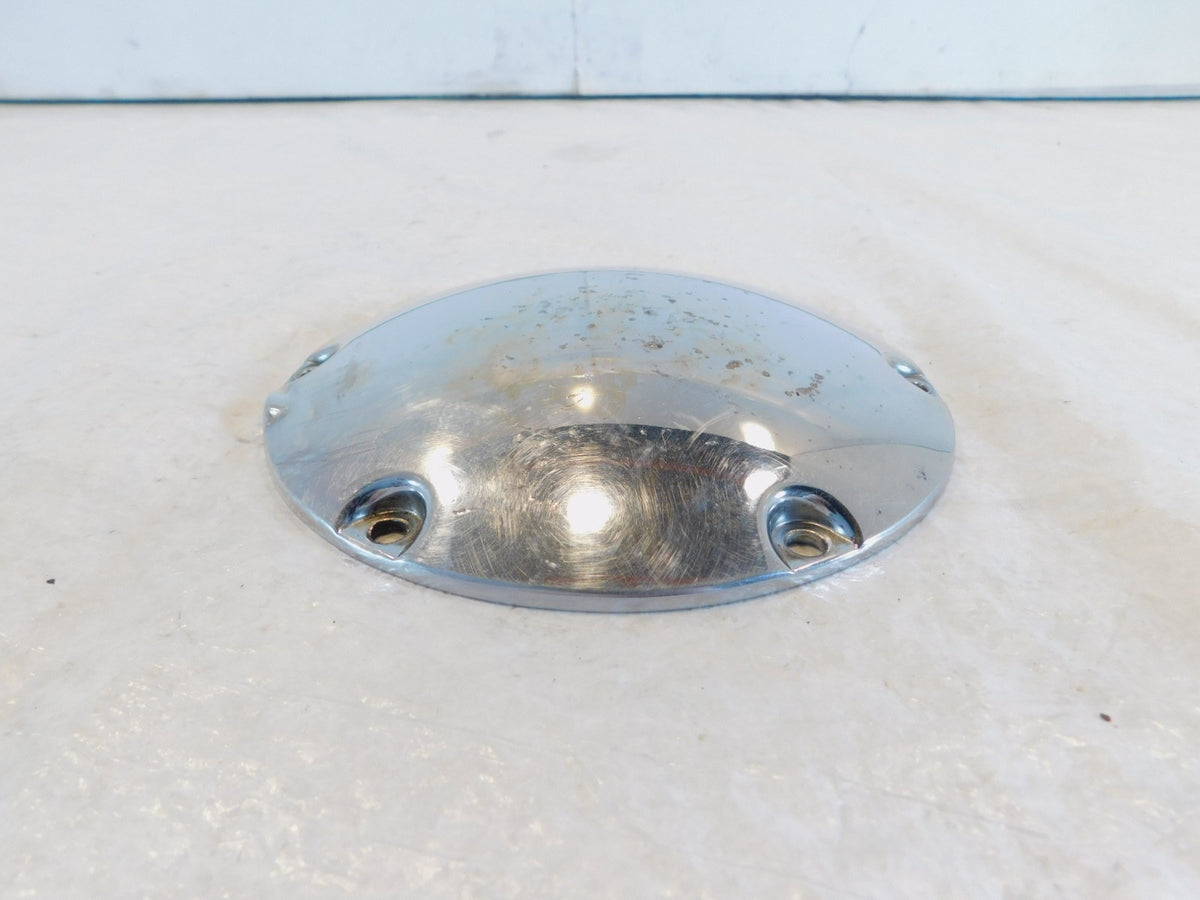 Harley Sportster 883 1200 Motor Chrome Clutch Inspection Derby Cover 34742-04 - C3 Cycle