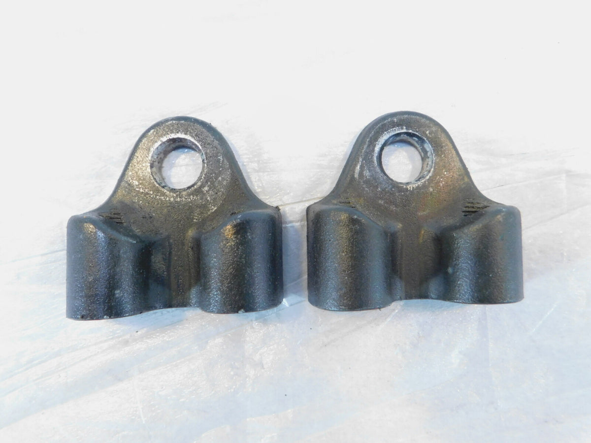 2003 2004 & 2005 Victory Vegas & Kingpin Black Front Engine Motor Mount Brackets - C3 Cycle