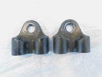2003 2004 & 2005 Victory Vegas & Kingpin Black Front Engine Motor Mount Brackets - C3 Cycle