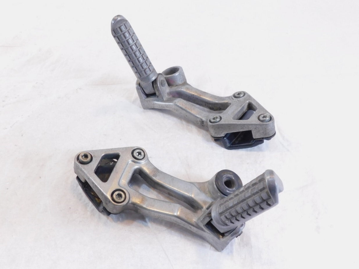 1990-1992 Kawasaki Ninja ZX11 ZX1100 Rear Passenger Footrest Foot Peg & Mounts - C3 Cycle