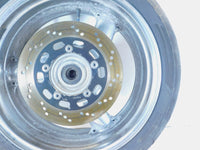 2002 2003 2004 2005 Kawasaki ZZR1200 ZX1200C Chrome Rear Wheel Rim - 17" & Rotor - C3 Cycle